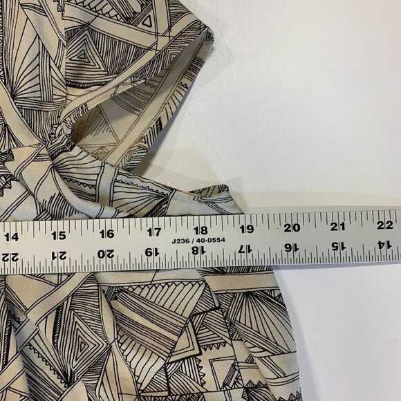 Mara Hoffman Women's Geometric Sleeveless Button Front Flowing‎ Top Size S - Picture 10 of 11